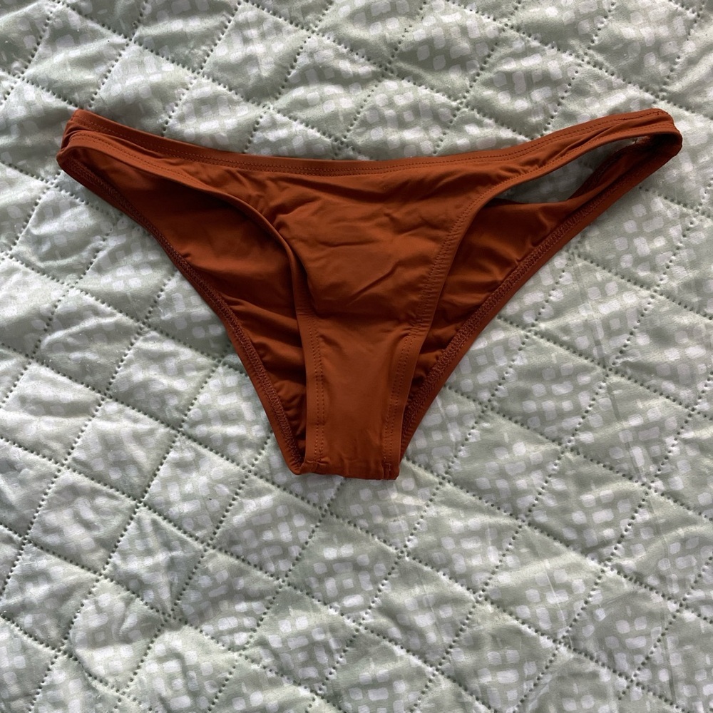 Dippin' Daisy's Brown/Tan Bikini Swim Bottom Classic Style